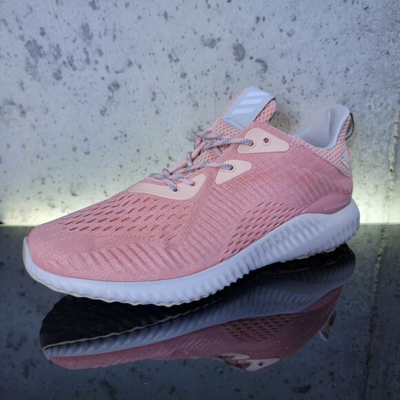 Adidas Alpha Bounce EM Women's Running Shoes, Size 10, Alpha Pink - Picture 2 of 6